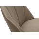 Dining chair BAKERI 86x48 cm beige/light oak