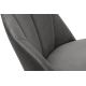Dining chair BAKERI 86x48 cm grey/light oak