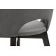 Dining chair BOVIO 86x48 cm grey/beech