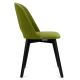 Dining chair BOVIO 86x48 cm light green/beech