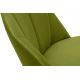 Dining chair RIFO 86x48 cm light green/light oak