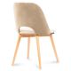 Dining chair TINO 86x48 cm beige/light oak