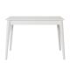 Dining table 77x110 cm white