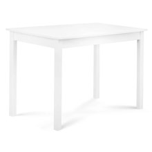 Dining table EVENI 76x60 cm beech/white