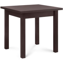 Dining table HOSPE 78x80 cm beech/wenge
