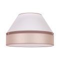Duolla - Ceiling light AVIGNON 1xE27/15W/230V d. 50 cm white/beige
