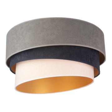 Duolla - Ceiling light DEVON 1xE27/40W/230V grey/blue/beige