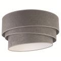 Duolla - Ceiling light DEVON 1xE27/40W/230V grey