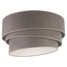 Duolla - Ceiling light DEVON 1xE27/40W/230V grey