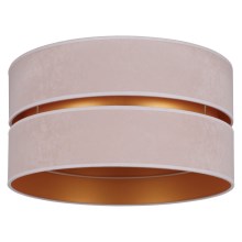 Duolla - Ceiling light DUO 1xE27/15W/230V beige/gold