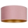 Duolla - Ceiling light ROLLER 3xE27/15W/230V d. 60 cm pink/gold