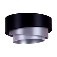 Duolla - Ceiling light TRIO 1xE27/15W/230V d. 45 cm black/silver
