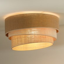 Duolla - Ceiling light YUTE TRIO 1xE27/15W/230V d. 45 cm brown/grey/beige