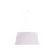 Duolla - Chandelier on a string BOUCLE 1xE27/15W/230V d. 50 cm white