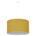 Duolla - Chandelier on a string BRISTOL 1xE27/15W/230V yellow/white