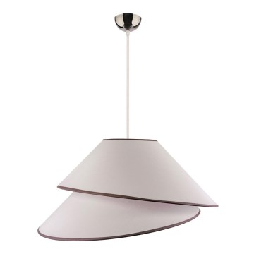 Duolla - Chandelier on a string COCO 1xE27/40W/230V d. 50 cm white