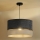 Duolla - Chandelier on a string DOUBLE 1xE27/15W/230V d. 40 cm grey