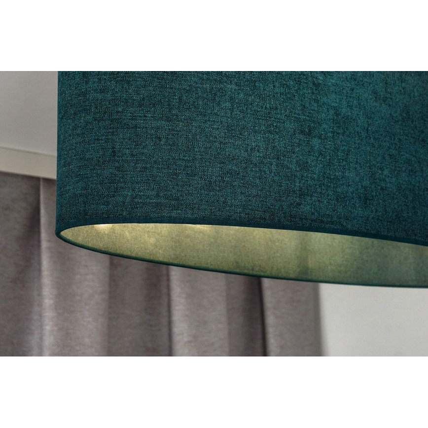 Duolla - Chandelier on a string OVAL 2xE27/15W/230V green