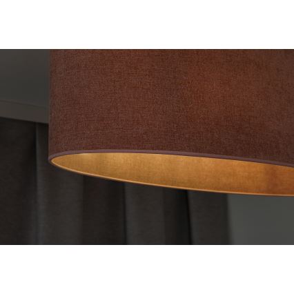 Duolla - Chandelier on a string OVAL 2xE27/15W/230V pink