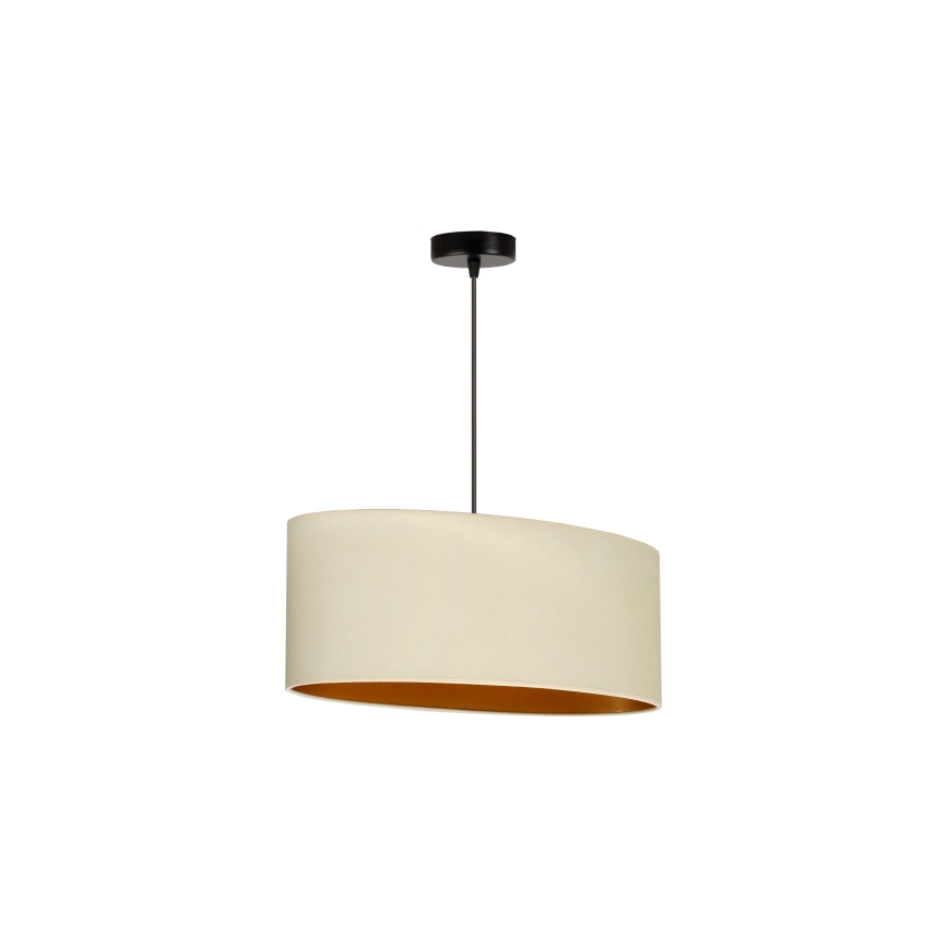 Duolla - Chandelier on a string OVAL VEGAN 1xE27/15W/230V creamy