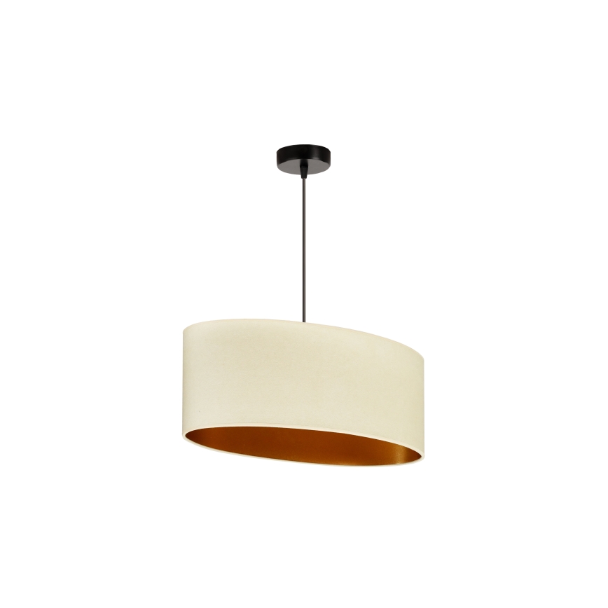 Duolla - Chandelier on a string OVAL VEGAN 1xE27/15W/230V creamy