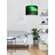 Duolla - Chandelier on a string PRINT L 1xE27/40W/230V black/green