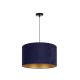 Duolla - Chandelier on a string ROLLER 1xE27/15W/230V blue/gold