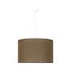 Duolla - Chandelier on a string ROLLER 1xE27/15W/230V brown