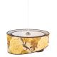 Duolla - Chandelier on a string ROYAL 1xE27/40W/230V yellow