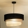Duolla - Chandelier on a string TRIO 1xE27/15W/230V d. 45 cm black/grey/white