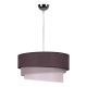 Duolla - Chandelier on a string TRIO 1xE27/40W/230V anthracite/grey/white