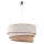 Duolla - Chandelier on a string TRIO 1xE27/40W/230V beige/brown