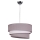 Duolla - Chandelier on a string TRIO 1xE27/40W/230V grey/white