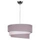 Duolla - Chandelier on a string TRIO 1xE27/40W/230V grey/white