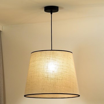 Duolla - Chandelier on a string YUTE 1xE27/15W/230V d. 38 cm grey/black