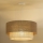 Duolla - Chandelier on a string YUTE BOHO 1xE27/15W/230V d. 45 cm brown/creamy