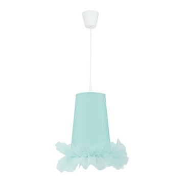 Duolla - Children's chandelier on a string BALLET 1xE27/40W/230V d. 21 cm blue