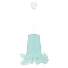 Duolla - Children's pendant chandelier on a wire BALLET 1xE27/40W/230V blue