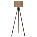 Duolla - Floor lamp 1xE27/60W/230V brown