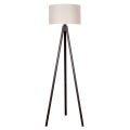 Duolla - Floor lamp 1xE27/60W/230V creamy/brown