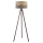 Duolla - Floor lamp DUO 1xE27/60W/230V beige/grey/brown