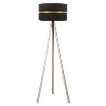 Duolla - Floor lamp DUO 1xE27/60W/230V black/beige