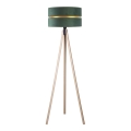 Duolla - Floor lamp DUO 1xE27/60W/230V d. 44 cm green/beige