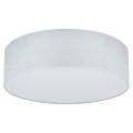 Duolla - LED Ceiling light CORTINA LED/26W/230V d. 45 cm grey