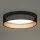 Duolla - LED Ceiling light ROLLER LED/24W/230V black/copper