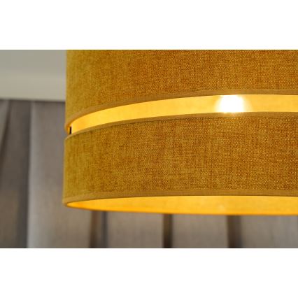 Duolla - Surface-mounted chandelier DOUBLE 1xE27/15W/230V d. 40 cm orange