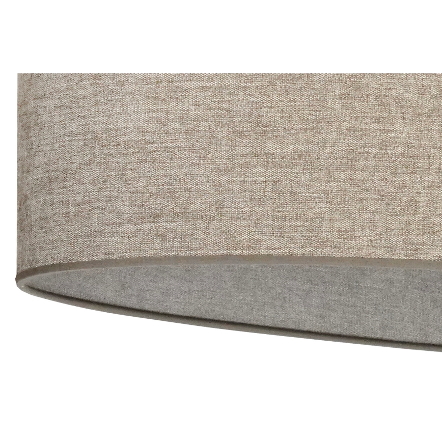 Duolla - Surface-mounted chandelier OVAL 2xE27/15W/230V brown
