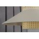 Duolla - Surface-mounted chandelier RIO RATTAN 1xE27/15W/230V beige/rattan