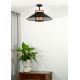 Duolla - Surface-mounted chandelier RIO SHINY 1xE27/15W/230V black/copper