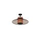 Duolla - Surface-mounted chandelier RIO SHINY 1xE27/15W/230V black/copper